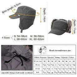 Coupon π Jeff & Aimy Unisex Winter Elmer Fudd Earflap Trapper Hunting Ski Hat βΎ Baseball Cap 54-62CM 92680-navy β¨ 20 Coupon π Jeff & Aimy Unisex Winter Elmer Fudd Earflap Trapper Hunting Ski Hat βΎ Baseball Cap 54-62CM 92680-navy β¨ -Men Skullies & Beanies Sales 51AfdMyMq5L