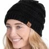 Cheapest π Tough Headwear π© Womens Beanie Winter Hat - Warm Chunky Cable Knit Hats - Soft Stretch Thick Cute Knitted Cap For Cold Weather Beige π 1 Cheapest π Tough Headwear π© Womens Beanie Winter Hat - Warm Chunky Cable Knit Hats - Soft Stretch Thick Cute Knitted Cap For Cold Weather Beige π -Men Skullies & Beanies Sales 51BY2jeus2L