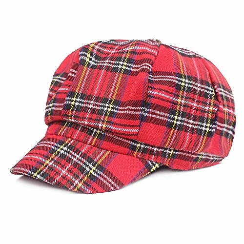 Cheapest 👏 Soultopxin 👩 Womens Plaid Flat Cap Mens Ivy Gastby Cabbie Cap Unisex Cotton Newsboy Cap Style 32 👏 2 Cheapest 👏 Soultopxin 👩 Womens Plaid Flat Cap Mens Ivy Gastby Cabbie Cap Unisex Cotton Newsboy Cap Style 32 👏