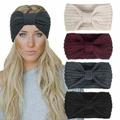 Outlet π Chalier 4 Pcs Warm Winter Headbands For π© Women Cable Crochet Turban Ear Warmer Headband Gifts A-black β¨ 21 Outlet π Chalier 4 Pcs Warm Winter Headbands For π© Women Cable Crochet Turban Ear Warmer Headband Gifts A-black β¨ -Men Skullies & Beanies Sales 51CecbYXPxL