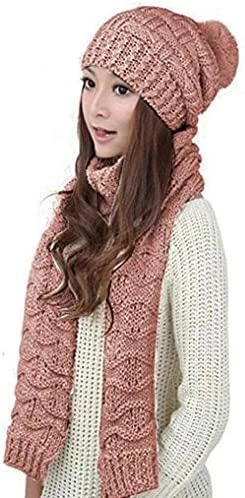 Cheapest βοΈ HANERDUN π© Women π§ Girls Fashion Winter Warm Knitted Hat Beanie Hat Scarf Set Dark Gray π 14 Cheapest βοΈ HANERDUN π© Women π§ Girls Fashion Winter Warm Knitted Hat Beanie Hat Scarf Set Dark Gray π - Image 13