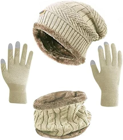 Top 10 ๐ฅฐ HINDAWI Winter Hat Scarf Gloves Slouchy Beanie Snow Knit Skull Cap Touch Screen Mittens Circle Scarves For ๐ฉ Women Hat+scarf+gloves (black) ๐ 7 Top 10 ๐ฅฐ HINDAWI Winter Hat Scarf Gloves Slouchy Beanie Snow Knit Skull Cap Touch Screen Mittens Circle Scarves For ๐ฉ Women Hat+scarf+gloves (black) ๐ - Image 5