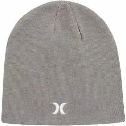 Outlet π Hurley Men's Winter Hat - Classic Icon Beanie Grey Heather π 22 Outlet π Hurley Men's Winter Hat - Classic Icon Beanie Grey Heather π -Men Skullies & Beanies Sales 51DUqveL. AC