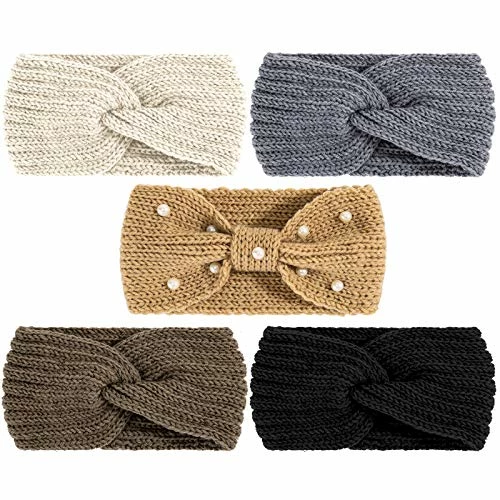 Coupon β€οΈ Whaline 5 Pieces Knit Headbands Winter Ear Warmers, 4 Elastic Turban Head Wraps And 1 Pearl Crochet Hair Band, Hair Scrunchies Scarves For π© Women π§ Girls (Autumn&Winter Colors) π 15 Coupon β€οΈ Whaline 5 Pieces Knit Headbands Winter Ear Warmers, 4 Elastic Turban Head Wraps And 1 Pearl Crochet Hair Band, Hair Scrunchies Scarves For π© Women π§ Girls (Autumn&Winter Colors) π - Image 13