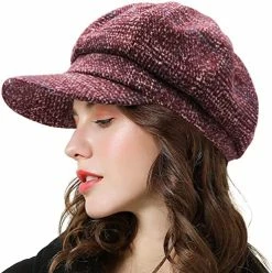 Budget ๐ Womens Newsboy Cap Wool Visor Cabbie Fiddler Winter Spring Octagonal Paperboy Hat ๐ง Girls Gift Coffee Plaid ๐ 15 Budget ๐ Womens Newsboy Cap Wool Visor Cabbie Fiddler Winter Spring Octagonal Paperboy Hat ๐ง Girls Gift Coffee Plaid ๐ -Men Skullies & Beanies Sales 51DdUBy4zL. AC