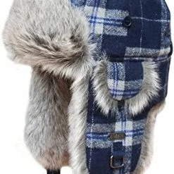 Buy 🔔 Kurhatic Winter Trapper Hat,Warm Faux Fur Aviator Hat,Russian Trooper Hunting Ski Hat With Ear Flaps for Men & 👩 Women Blue Grey 🔔 12 Buy 🔔 Kurhatic Winter Trapper Hat,Warm Faux Fur Aviator Hat,Russian Trooper Hunting Ski Hat With Ear Flaps for Men & 👩 Women Blue Grey 🔔 -Men Skullies & Beanies Sales 51E 02RRYL. AC