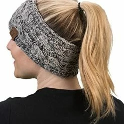 Wholesale 🎉 Funky Junque Cable Knit Fuzzy Lined Head Wrap Headband Ear Warmer A Confetti Oatmeal Design ⭐ -Men Skullies & Beanies Sales 51ET2xiQOvL. AC