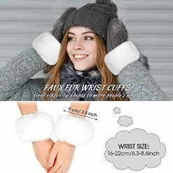 Best Pirce 🎁 SATINIOR 3 Pieces Faux Fur Headband Set Ear Warmer Headwrap Furry Wrist Cuff Leg Warmers Boot Cuff Winter Accessories For 👩 Women 👧 Girls (White)SATINIOR 3 Pieces Faux Fur Headband Set Ear Warmer Headwrap Furry Wrist Cuff Leg Warmers Boot Cuff Winter Accessories For 👩 Women 👧 Girls (White) SATINIOR 3 Pieces Faux Fur Headband Set Ear Warmer Headwrap Furry Wrist Cuff Leg Warmers Boot Cuff Winter Accessories For 👩 Women 👧 Girls (White) 🥰 -Men Skullies & Beanies Sales 51EfsNk6DTL