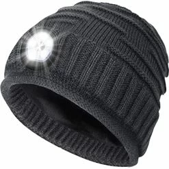 Coupon π Mens Gifts Beanie Hat With Light: Stocking Stuffers π© Women Men Rechargeable Cap LED Flashlight Winter Hats Gift Ideas For Dad Black And White π₯° 20 Coupon π Mens Gifts Beanie Hat With Light: Stocking Stuffers π© Women Men Rechargeable Cap LED Flashlight Winter Hats Gift Ideas For Dad Black And White π₯° -Men Skullies & Beanies Sales 51F23lpw96L. AC