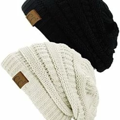 Outlet โ๏ธ C.C Trendy Warm Chunky Soft Stretch Cable Knit Beanie Skully, 2 Pack Sea Green/melange Gray ๐ 23 Outlet โ๏ธ C.C Trendy Warm Chunky Soft Stretch Cable Knit Beanie Skully, 2 Pack Sea Green/melange Gray ๐ -Men Skullies & Beanies Sales 51FzhYrdb9L. AC