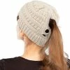 Best Pirce π₯° C.C Exclusives Soft Stretch Cable Knit Messy Bun Ponytail Beanie Winter Hat For π© Women (MB-20A) Royal π 2 Best Pirce π₯° C.C Exclusives Soft Stretch Cable Knit Messy Bun Ponytail Beanie Winter Hat For π© Women (MB-20A) Royal π -Men Skullies & Beanies Sales 51HHHlKlG9L. AC