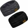 Budget ๐ Loritta 2 Pack Headbands For ๐ฉ Women Winter Warm Cable Knit Ear Warmer Thick Head Wrap Fuzzy Fleece Lined Gifts X Cross Confetti- 2 Pack(beige+black) ๐ 2 Budget ๐ Loritta 2 Pack Headbands For ๐ฉ Women Winter Warm Cable Knit Ear Warmer Thick Head Wrap Fuzzy Fleece Lined Gifts X Cross Confetti- 2 Pack(beige+black) ๐ -Men Skullies & Beanies Sales 51Hdd1JVU8L. AC