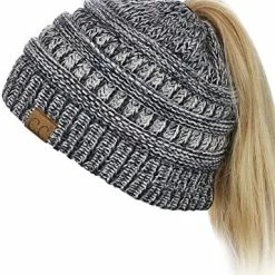 Promo 🔥 C.C BeanieTail Soft Stretch Cable Knit Messy High Bun Ponytail Beanie Hat Dark Olive 👍 21 Promo 🔥 C.C BeanieTail Soft Stretch Cable Knit Messy High Bun Ponytail Beanie Hat Dark Olive 👍 -Men Skullies & Beanies Sales 51Hw52wo2UL. AC