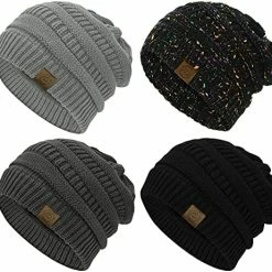 Best Pirce 💯 Durio Winter Hats For 👩 Women Cable Knit Beanie Soft 👩 Womens Beanies Thick Winter Hat C White&beige&yellow&pink ✔️ -Men Skullies & Beanies Sales 51Iq8kLA3hL. AC