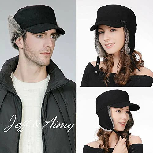 Coupon π Jeff & Aimy Unisex Winter Elmer Fudd Earflap Trapper Hunting Ski Hat βΎ Baseball Cap 54-62CM 92680-navy β¨ 4 Coupon π Jeff & Aimy Unisex Winter Elmer Fudd Earflap Trapper Hunting Ski Hat βΎ Baseball Cap 54-62CM 92680-navy β¨ - Image 2