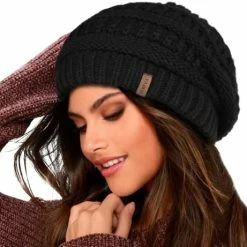Cheapest ⌛ FURTALK Knit Beanie Hats For 👩 Women Men Fleece Lined Ski Skull Cap Slouchy Winter Hat Garnet Red 👏 -Men Skullies & Beanies Sales 51JXQklL6qL. AC