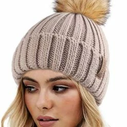 Best deal π FURTALK π© Womens Winter Knitted Beanie Hat With Faux Fur Pom Warm Knit Skull Cap Beanie For π© Womenβ¦ 01-black π₯° 30 Best deal π FURTALK π© Womens Winter Knitted Beanie Hat With Faux Fur Pom Warm Knit Skull Cap Beanie For π© Womenβ¦ 01-black π₯° -Men Skullies & Beanies Sales 51JYgB30EyL. AC