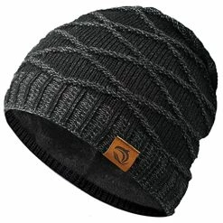 Brand new π€© URECOVER Beanie Hat π Christmas Stocking Stuffers For Men, Winter Hats For π© Women Slouchy Knit Cap For Teens Adults Gifts Carbon Black π