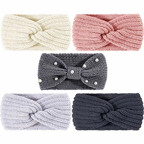 Coupon β€οΈ Whaline 5 Pieces Knit Headbands Winter Ear Warmers, 4 Elastic Turban Head Wraps And 1 Pearl Crochet Hair Band, Hair Scrunchies Scarves For π© Women π§ Girls (Autumn&Winter Colors) π 17 Coupon β€οΈ Whaline 5 Pieces Knit Headbands Winter Ear Warmers, 4 Elastic Turban Head Wraps And 1 Pearl Crochet Hair Band, Hair Scrunchies Scarves For π© Women π§ Girls (Autumn&Winter Colors) π - Image 15