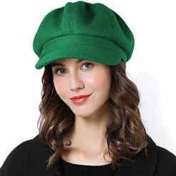 Brand new 😉 Sumolux 👩 Women Beret Newsboy Hat French Wool Cap Classic Autumn Spring Winter Navy Blue ✔️ -Men Skullies & Beanies Sales 51KyYS8YnXL. AC