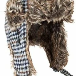 Flash Sale 👍 Trapper Hats Warm Thick Trooper Winter Hats - Men 👩 Women Water Resistant And Windproof. Green & Blue Plaid 🤩 -Men Skullies & Beanies Sales 51MKRlHGPQL. AC