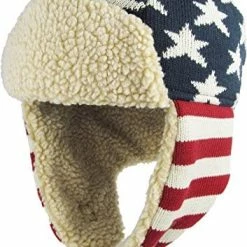 Best reviews of 🔥 Stars And Stripes America Flag Aviator Trapper Hat Trooper Ear Flaps Ushanka Eskimo Bomber Russian Warm Winter Cold 1. Original Flag 👍 -Men Skullies & Beanies Sales 51MMHQNUybL. AC