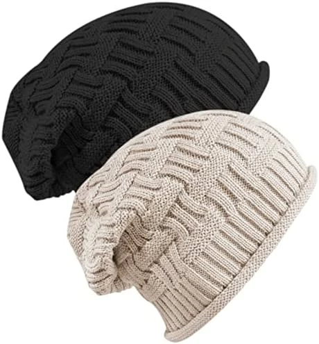 Best reviews of ๐ Senker Fashion 2 Pack ๐ฉ Womens Slouchy Beanie Winter Knit Soft Hat For ๐ฉ Women And Men F-beige&black ๐คฉ 14 Best reviews of ๐ Senker Fashion 2 Pack ๐ฉ Womens Slouchy Beanie Winter Knit Soft Hat For ๐ฉ Women And Men F-beige&black ๐คฉ - Image 12