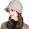 Best Pirce 🎁 Comhats 👩 Women's Newsboy 66137_beige 👍 2 Best Pirce 🎁 Comhats 👩 Women's Newsboy 66137_beige 👍 -Men Skullies & Beanies Sales 51MaF9Lsg L. AC
