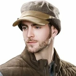 Deals 🛒 Comhats Wool ⚾ Baseball Cap Men Fur Hunting Trapper Dad Hats Sports Earflap Unisex M L XL 67134#gray ⌛ -Men Skullies & Beanies Sales 51ODDaLZEyL. AC