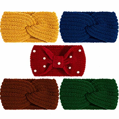 Coupon β€οΈ Whaline 5 Pieces Knit Headbands Winter Ear Warmers, 4 Elastic Turban Head Wraps And 1 Pearl Crochet Hair Band, Hair Scrunchies Scarves For π© Women π§ Girls (Autumn&Winter Colors) π 12 Coupon β€οΈ Whaline 5 Pieces Knit Headbands Winter Ear Warmers, 4 Elastic Turban Head Wraps And 1 Pearl Crochet Hair Band, Hair Scrunchies Scarves For π© Women π§ Girls (Autumn&Winter Colors) π - Image 10