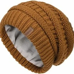 Cheapest ⌛ FURTALK Knit Beanie Hats For 👩 Women Men Fleece Lined Ski Skull Cap Slouchy Winter Hat Garnet Red 👏 -Men Skullies & Beanies Sales 51OyF5R8NYL. AC