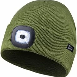 Cheap ✨ Etsfmoa Unisex Beanie Hat With The Light Gifts For Men Dad Father USB Rechargeable Caps Olive Green ⌛ 31 Cheap ✨ Etsfmoa Unisex Beanie Hat With The Light Gifts For Men Dad Father USB Rechargeable Caps Olive Green ⌛ -Men Skullies & Beanies Sales 51Pa4YMLUsL. AC
