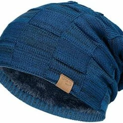 New ✔️ Vgogfly Slouchy Beanie For Men Winter Hats For Guys Cool Beanies Mens Lined Knit Warm Thick Skully Stocking Binie Hat Coffee ✔️ -Men Skullies & Beanies Sales 51QSI5uk8UL. AC