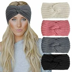 Outlet π Chalier 4 Pcs Warm Winter Headbands For π© Women Cable Crochet Turban Ear Warmer Headband Gifts A-black β¨ 22 Outlet π Chalier 4 Pcs Warm Winter Headbands For π© Women Cable Crochet Turban Ear Warmer Headband Gifts A-black β¨ -Men Skullies & Beanies Sales 51U0kHlMqcL