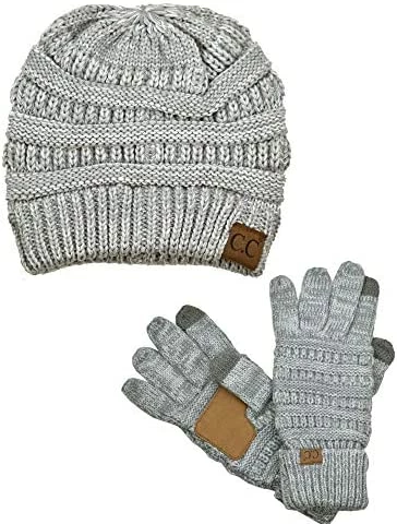 Cheap ๐คฉ C.C Unisex Soft Stretch Cable Knit Beanie And Anti-Slip Touchscreen Gloves 2 Pc Set 2 Pc Set Toast Almond ๐งจ 5 Cheap ๐คฉ C.C Unisex Soft Stretch Cable Knit Beanie And Anti-Slip Touchscreen Gloves 2 Pc Set 2 Pc Set Toast Almond ๐งจ - Image 3