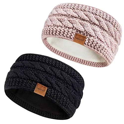 Coupon 💯 Hatromm Winter Headbands For 👩 Women Wool 2 Pack, Ear Warmers For 👩 Women Headband Knit Thick Fleece Lined, Cold Weather Warm Ear Muffs(Black+Beige) ⌛ 17 Coupon 💯 Hatromm Winter Headbands For 👩 Women Wool 2 Pack, Ear Warmers For 👩 Women Headband Knit Thick Fleece Lined, Cold Weather Warm Ear Muffs(Black+Beige) ⌛ - Image 15