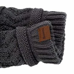 Best deal 🛒 Rosoz 2 Pack Ponytail Beanie For 👩 Women,Winter Warm Beanie Tail Soft Stretch Cable Knit Messy High Bun Hat Khaki/light Grey ✨ -Men Skullies & Beanies Sales 51XRY3okCkL