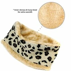 Best Pirce 🧨 By You 👩 Women Winter Soft Sherpa Fleece Twisted Knot Headwrap Headband Ear Warmer Velvet Fleece - Brown ❤️ -Men Skullies & Beanies Sales 51YsJADeq7L