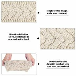 Promo 😍 Pangda 6 Pieces Winter Headbands 👩 Women's Cable Knitted Headbands, Winter Chunky Ear Warmers Suitable For Daily Wear And Sport (Assorted Color Twist Style) ⌛ -Men Skullies & Beanies Sales 51Za4PuvWoL