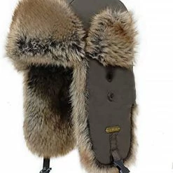 Top 10 🎁 HEYANN Fur Fuzzy Winter Trapper Hat Hunting Cap For Men 👩 Women With Ear Flaps Russian Ushanka Eskimo Waterproof Darkblue 🔥 -Men Skullies & Beanies Sales 51ZdSIea4zL. AC