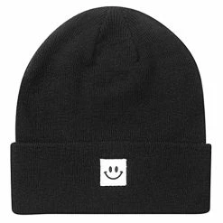Best deal π MaxNova Knit Beanie Hat With Smile Face For Men/Women White Smile π₯°