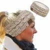 Best Pirce π Loritta π© Womens Ear Warmers Headbands Winter Warm Fuzzy Cable Knit Head Wrap Fleece Lined Gifts Pure Color- Beige(1 Pack) π 2 Best Pirce π Loritta π© Womens Ear Warmers Headbands Winter Warm Fuzzy Cable Knit Head Wrap Fleece Lined Gifts Pure Color- Beige(1 Pack) π -Men Skullies & Beanies Sales 51ZqSeoRSgL