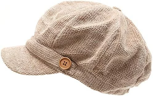 Deals ๐ MIRMARU ๐ฉ Women's Classic Visor Baker Boy Cap Newsboy Cabbie Winter Cozy Hat With Comfort Elastic Back Brushed Jersey Knit Navy ๐ 13 Deals ๐ MIRMARU ๐ฉ Women's Classic Visor Baker Boy Cap Newsboy Cabbie Winter Cozy Hat With Comfort Elastic Back Brushed Jersey Knit Navy ๐ - Image 11