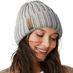 Coupon 🎉 FURTALK Winter Hats For 👩 Women Fleece Lined Beanie Cable Knit Chunky Beanies 👩 Womens Snow Cap Orange 🎁 -Men Skullies & Beanies Sales 51beq8Q Q7L. AC