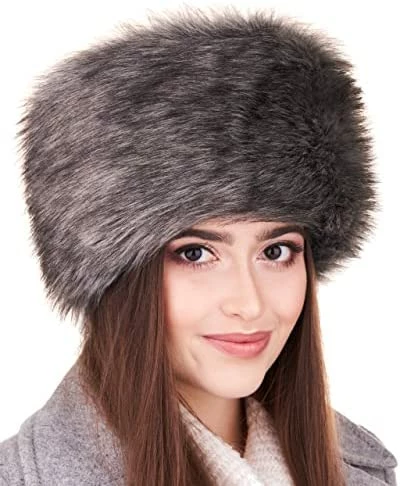 Flash Sale π Futrzane Russian Faux Fur Hat For π© Women - Like Real Fur - Comfy Cossack Style Navy Blue Raccoon βοΈ 9 Flash Sale π Futrzane Russian Faux Fur Hat For π© Women - Like Real Fur - Comfy Cossack Style Navy Blue Raccoon βοΈ - Image 7