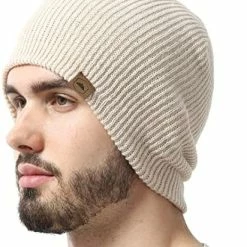 Promo ❤️ Winter Beanie Knit Hat For Men & 👩 Women - Daily Knit Ribbed Cap - Warm & Soft Stylish Toboggan Skull Caps For Cold Weather Black ⭐