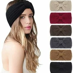 Discount 🛒 DRESHOW Crochet Ear Warmer Headband Soft Knit Turban Stretch Headbands Warmer For 👩 Women Winter 6 Pack Crochet Knitted Headband B ⌛ -Men Skullies & Beanies Sales 51ehlBXgr9L. AC