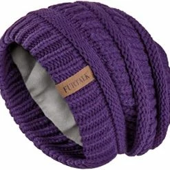 Cheapest ⌛ FURTALK Knit Beanie Hats For 👩 Women Men Fleece Lined Ski Skull Cap Slouchy Winter Hat Garnet Red 👏 -Men Skullies & Beanies Sales 51eruD1tUKL. AC