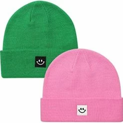 Brand new 🎉 Paladoo Knit Beanie Hat For Men/Women 2Pack 2pack Pink/kelly Green 🥰 -Men Skullies & Beanies Sales 51h0O0bhjOL. AC