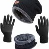 Top 10 ๐ฅฐ HINDAWI Winter Hat Scarf Gloves Slouchy Beanie Snow Knit Skull Cap Touch Screen Mittens Circle Scarves For ๐ฉ Women Hat+scarf+gloves (black) ๐ 2 Top 10 ๐ฅฐ HINDAWI Winter Hat Scarf Gloves Slouchy Beanie Snow Knit Skull Cap Touch Screen Mittens Circle Scarves For ๐ฉ Women Hat+scarf+gloves (black) ๐ -Men Skullies & Beanies Sales 51h4BhoGyQL. AC